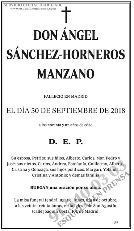Ángel Sánchez Horneros Manzano